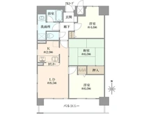 【京都府/京都市中京区油小路通六角下る】コスモ六角油小路 間取り図