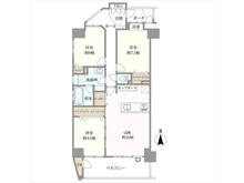 【京都府/京都市上京区今出川通浄福寺西入2丁目】レスタージュ西陣 間取り図