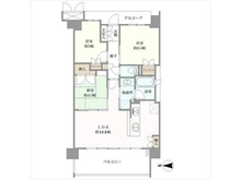 【京都府/京都市右京区西院月双町】アトレ西院エルステージ 間取り図