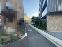 【京都府/京都市左京区吉田上阿達町】ライオンズ鴨川東 東側前面道路
