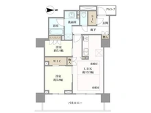【兵庫県/尼崎市南塚口町】プラウド阪急塚口駅前 間取り図