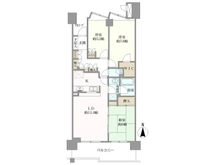 【東京都/東村山市富士見町】ヴィラージュ・ヴェール 間取り図