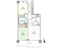 【埼玉県/所沢市東狭山ケ丘】ライオンズマンション狭山ヶ丘 間取り図