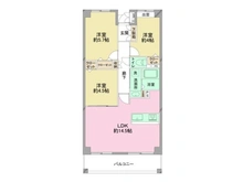 【埼玉県/さいたま市緑区大字三室】ネオマイム北浦和 間取り図
