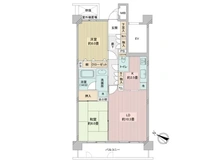 【埼玉県/さいたま市浦和区領家】セザール浦和領家 間取り図