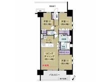 【千葉県/柏市南柏】ルネ南柏駅前 間取り図