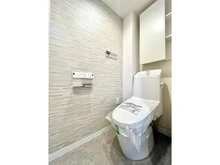 【千葉県/流山市西平井】ポレスター流山平和台 温水洗浄機能搭載のトイレは新規交換済み。