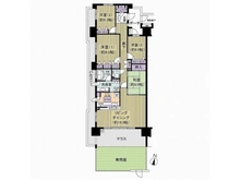 【千葉県/我孫子市我孫子】グラン・レジデンス 間取り図