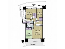 【千葉県/松戸市小山】ソフィア松戸 間取り図