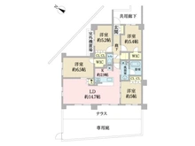 【千葉県/柏市桜台】サンクレイドル柏桜台 間取り図