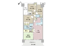 【千葉県/松戸市東松戸】グランマークス東松戸 間取り図