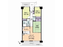 【千葉県/柏市柏】柏プリンスハイツ 間取り図