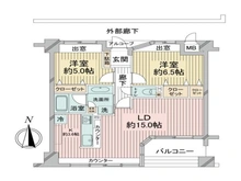 【千葉県/柏市旭町】サーパス柏駅前マークタワー 間取り図
