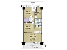 【千葉県/船橋市北本町】ブライトシティ船橋 間取り図