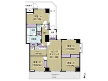 【千葉県/船橋市本町】コスモ船橋 間取り図