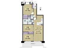 【千葉県/船橋市習志野台】北習志野セントラルハイツ 間取り図