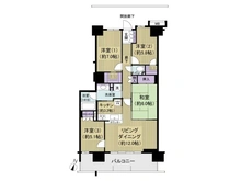 【千葉県/印西市戸神台】ザ・レジデンス千葉ニュータウン中央四番館 間取り図