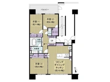 【千葉県/船橋市山手】ルネ・アクシアム 間取り図
