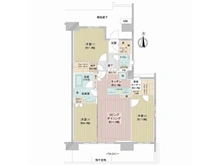 【東京都/江東区扇橋】メイツ深川住吉 間取り図
