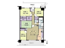 【東京都/江東区東砂】ザ・ウインベル仙台堀公園サニーウイング 間取り図