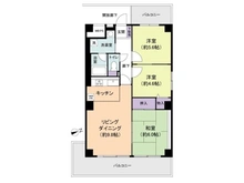 【東京都/江東区南砂】東陽町ガーデニアC 間取り図
