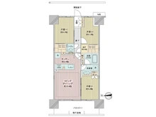 【東京都/江東区扇橋】メイツ深川住吉 間取り図