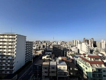 【東京都/江東区千石】ライオンズプラザ東陽町 スカイツリー、ルーフバルコニーからの眺望