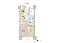 【東京都/江東区扇橋】メイツ深川住吉 間取り図