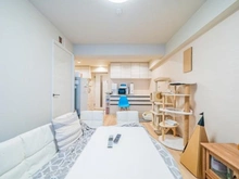 【東京都/江東区東砂】東大島ハイライズ 10.8帖のリビングダイニング。