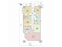 【東京都/江東区塩浜】ニュートンプレイスサウスコート 間取り図