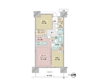 【東京都/江東区扇橋】メイツ深川住吉 間取り図