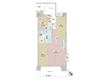 【東京都/江東区塩浜】ニュートンプレイスノースコート 間取り図