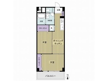 【東京都/江東区東陽】秀和第3東陽町レジデンス 間取り図