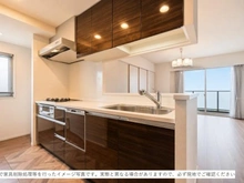 【東京都/江東区塩浜】クレストシティ木場 AIで家具削除処理等を行ったイメージ写真です