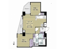 【東京都/江東区東陽】ヴェルビュ東陽町 間取り図