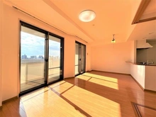 【東京都/板橋区大山東町】ルピナス大山グランドタワーjステージ 日当たりの良い約12.8帖のリビング