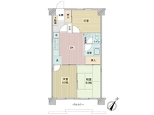 【東京都/板橋区小豆沢】キャニオンマンションあずさわ 間取り図