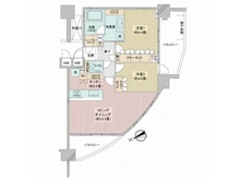 【東京都/豊島区池袋】エスポアコート要町 間取り図