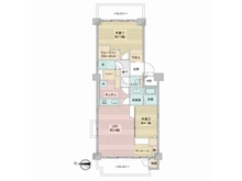 【東京都/町田市南町田】藤和すずかけ台ハイタウン 間取り図