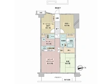 【神奈川県/厚木市栄町】シャリエ本厚木 間取り図