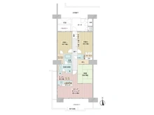 【神奈川県/相模原市緑区西橋本】オラリオンサイト　四番館 間取り図