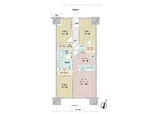 【神奈川県/大和市つきみ野】グランアリーナレジデンス 間取り図