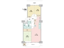 【東京都/町田市南町田】藤和すずかけ台ハイタウン 間取り図