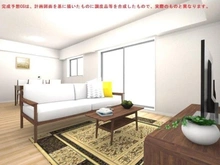 【東京都/町田市鶴間】グランノエル南町田 リビング　※完成予想CGのため、実際と異なります。