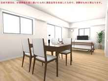 【東京都/町田市鶴間】グランノエル南町田 リビング　※完成予想CGのため、実際と異なります。