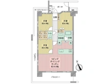 【東京都/町田市鶴間】グランノエル南町田 間取り図