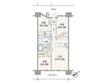 【神奈川県/相模原市南区上鶴間】プレミスト東林間さくら通り 間取り図