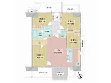 【神奈川県/相模原市中央区南橋本】プレヴィオ橋本 間取り図