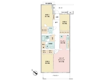【神奈川県/相模原市中央区中央】シティコート相模原中央第2号棟 間取り図