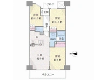 【神奈川県/横浜市神奈川区片倉】ナイスヒルズコート三ツ沢片倉 間取り図